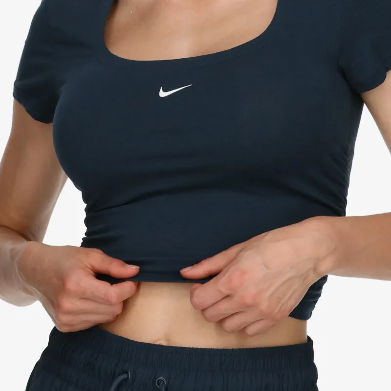 Nike Majica W NSW NK CHLL SS SQR NCK TOP 