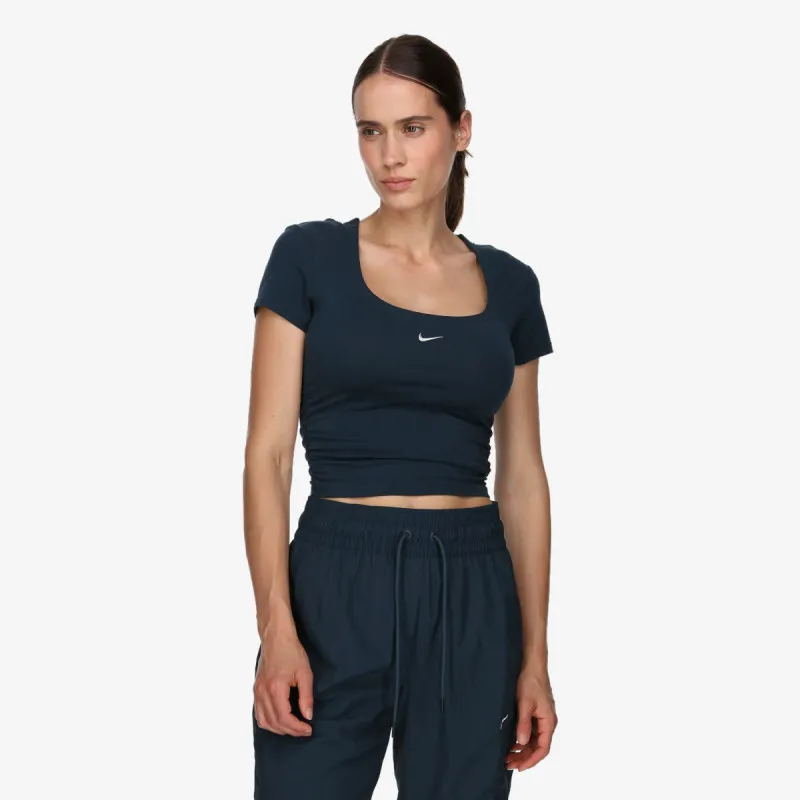 Nike Majica W NSW NK CHLL SS SQR NCK TOP 