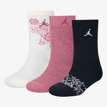 Nike Čarape JHG FLORAL LACE 3PK CREW 