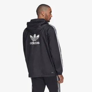 adidas Šuškavac Adicolor 3-Stripes Windbreaker Full Zip Jacket 