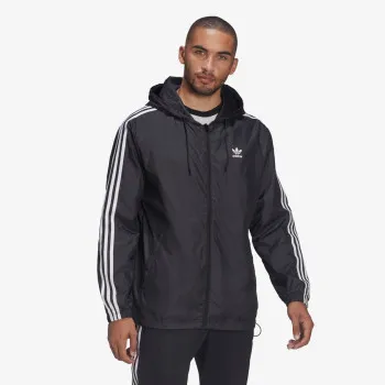 adidas Šuškavac Adicolor 3-Stripes Windbreaker Full Zip Jacket 