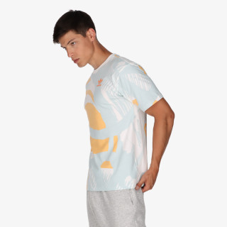 adidas Majica Adiplay Allover Print Short Sleeve T-Shirt 