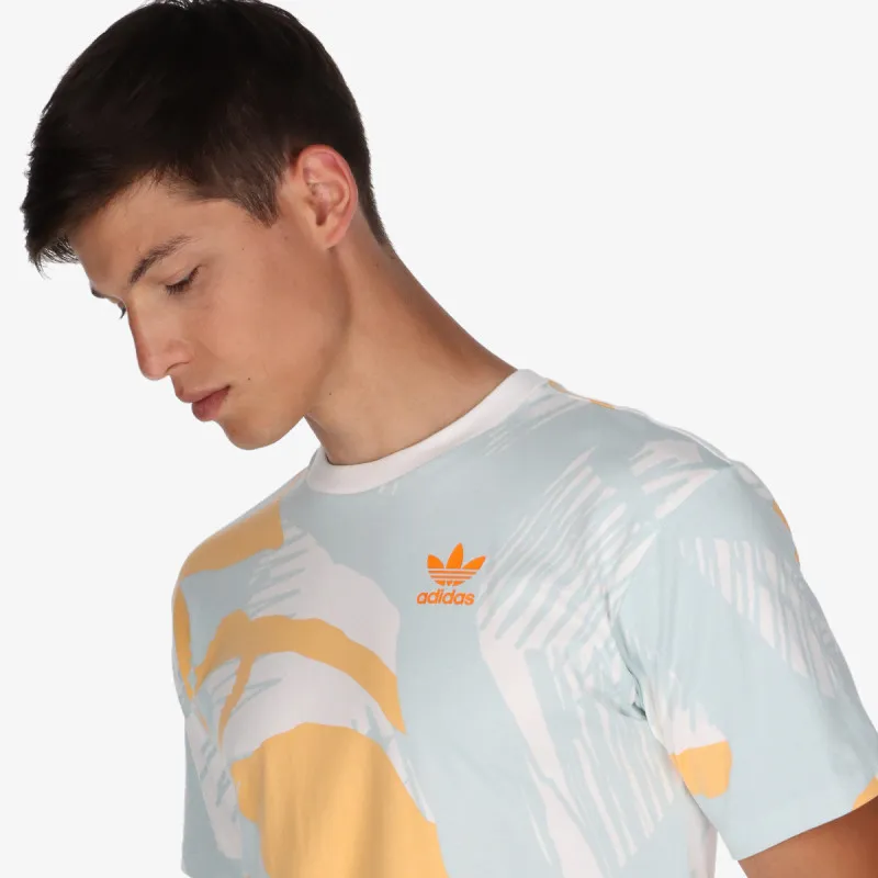 adidas Majica Adiplay Allover Print Short Sleeve T-Shirt 