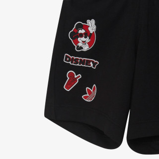 adidas Trenerka Disney Mickey and Friends Shorts-and-Tee Set 