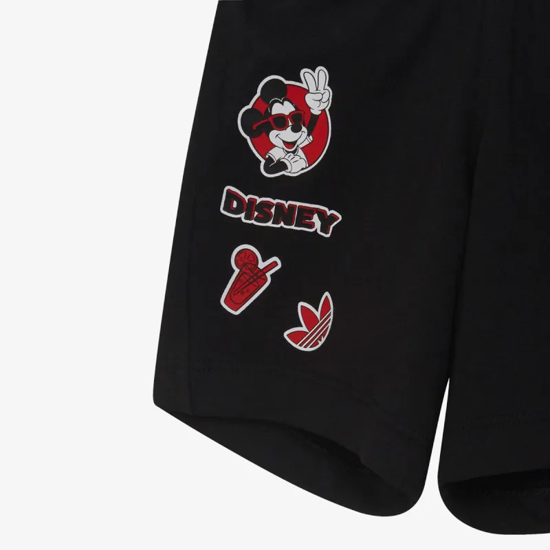adidas Šorc i majica Disney Mickey and Friends Shorts-and-Tee Set 
