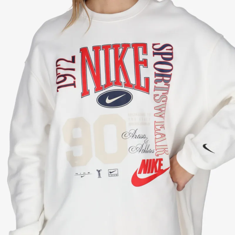 Nike Majica dugih rukava W NSW STREET FLC CREW 