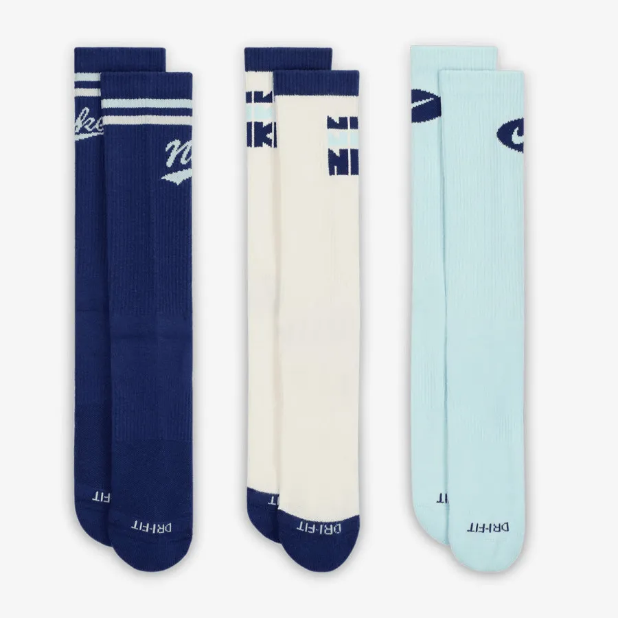 Nike Čarape U NK ED PLS CRW 3PR LFESTL 144 