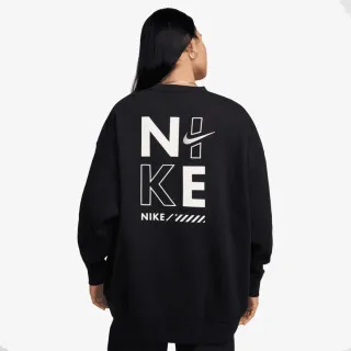 Nike Dukserica W NSW FLC OS CREW GLS 