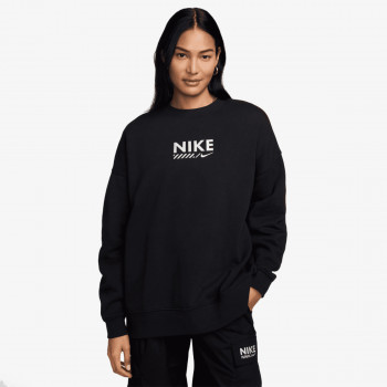 Nike Dukserica W NSW FLC OS CREW GLS 