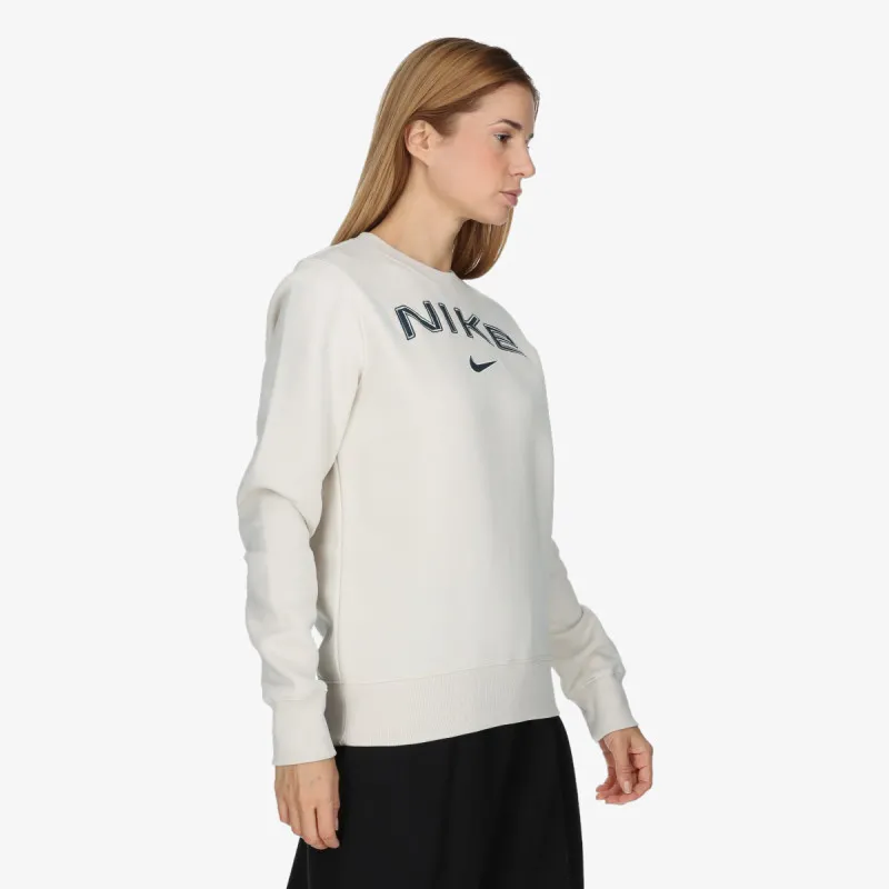 Nike Dukserica W NSW PHNX FLC STD LOGO CREW 