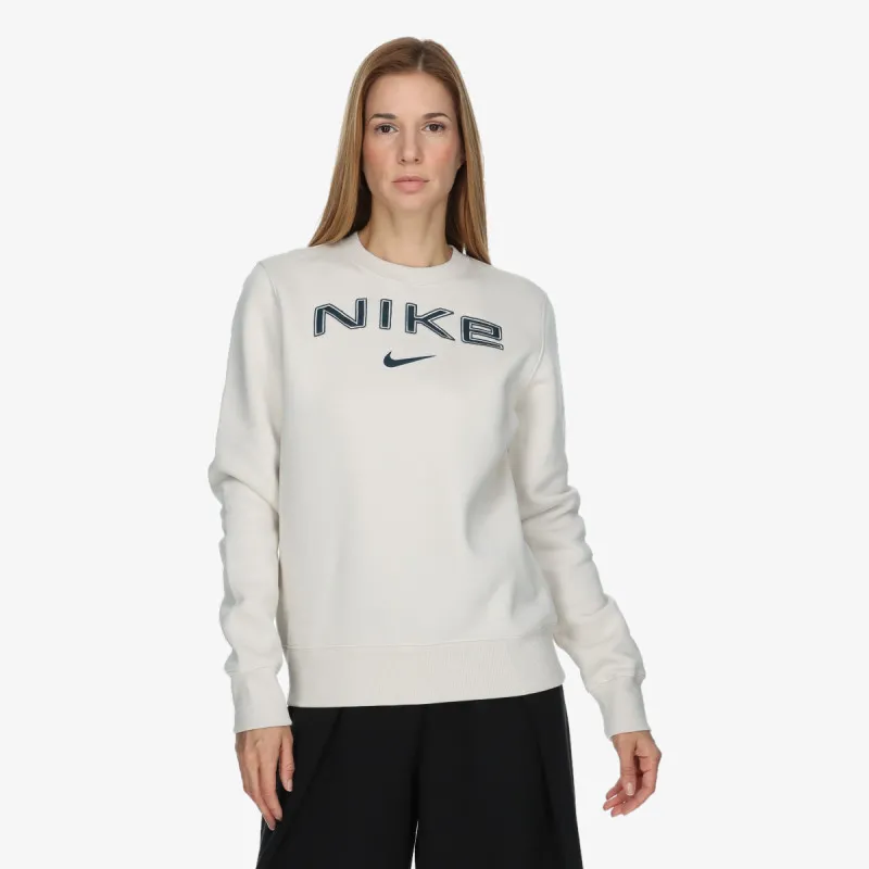 Nike Dukserica W NSW PHNX FLC STD LOGO CREW 