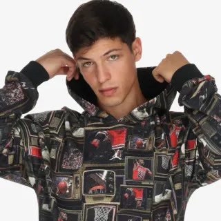 Nike Dukserica M J BRK AOP FLC PO LB 