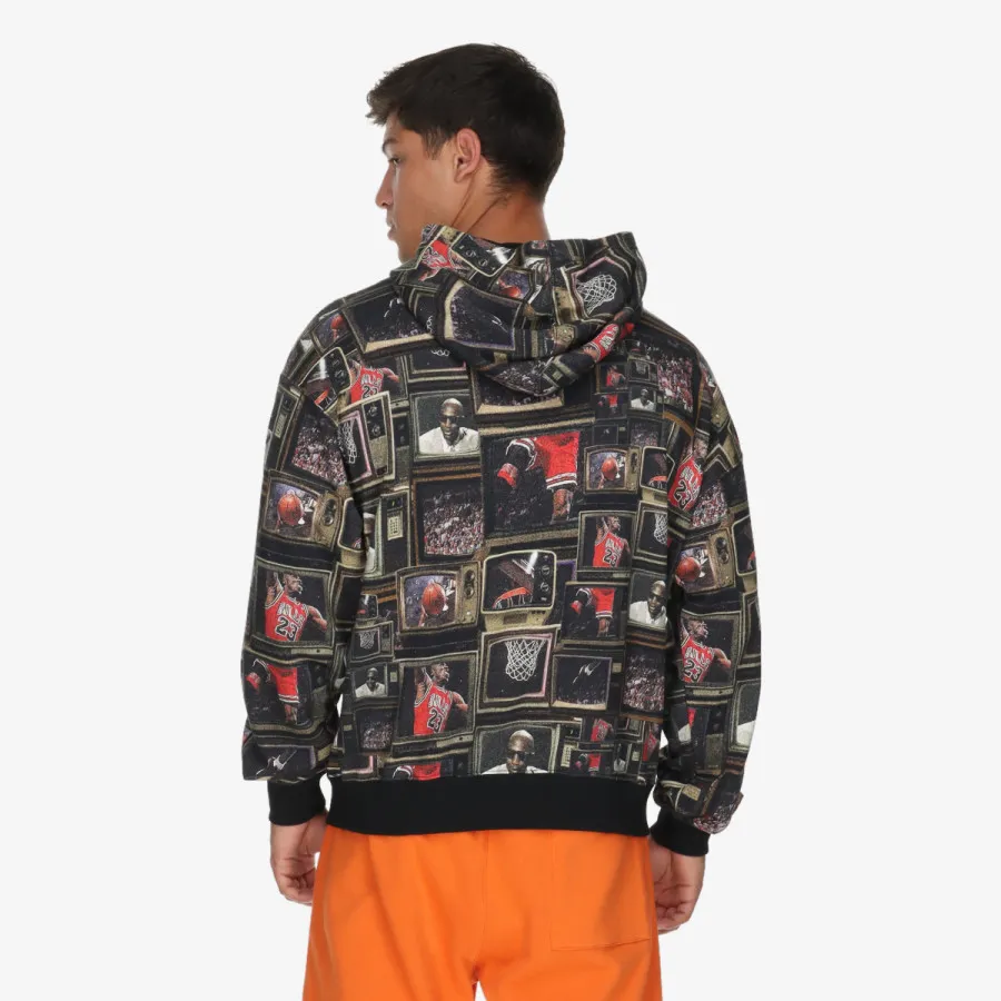 Nike Dukserica M J BRK AOP FLC PO LB 