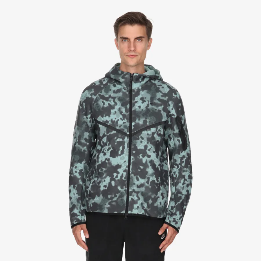 Nike Donji dio trenerke M NK TECH FLC WR FZ JKT CAMO 