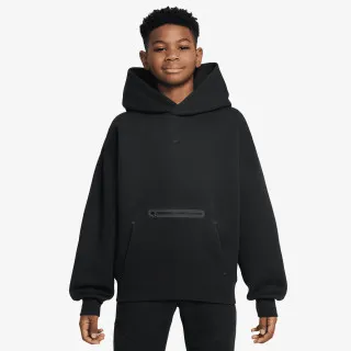 Nike Dukserica B NSW TCH FLC OVRS PO HDY-PD 