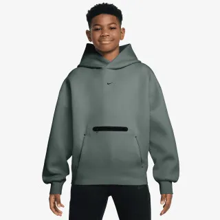 Nike Dukserica B NSW TCH FLC OVRS PO HDY-PD 