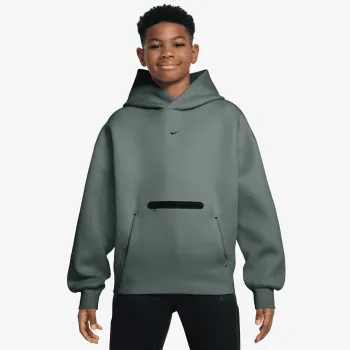 Nike Dukserica B NSW TCH FLC OVRS PO HDY-PD 