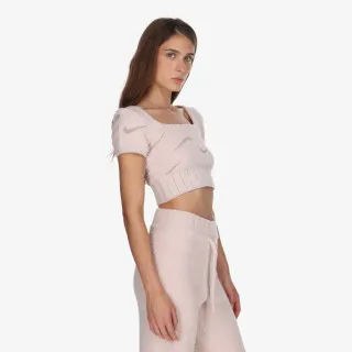 Nike Majica W NSW PHNX BCL SS CROP TOP 