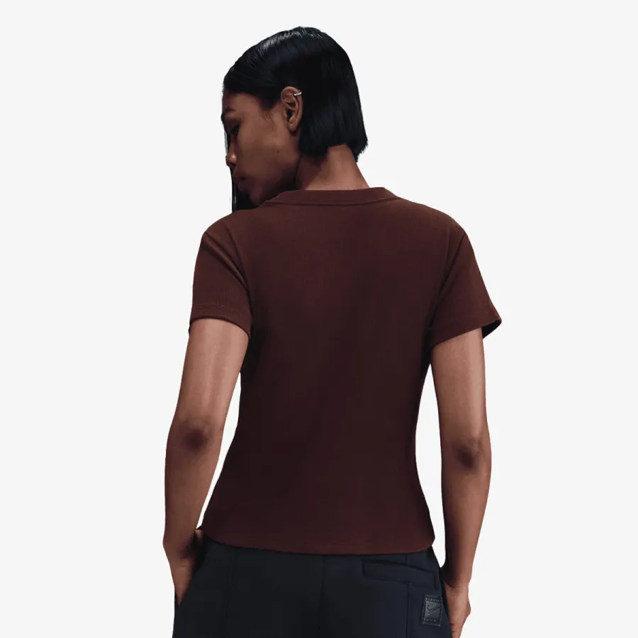 Nike Majica W NSW RIB  TGHT SS TEE 