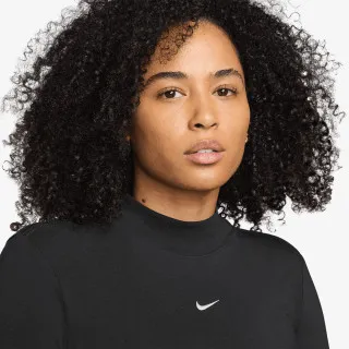 Nike Majica W NSW NK CHLL KNT MOCK TEE 