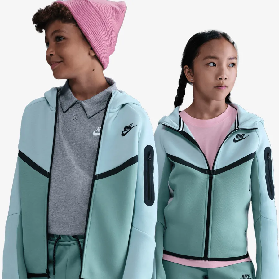 Nike Dukserica B NSW TCH FLC FZ - PD 