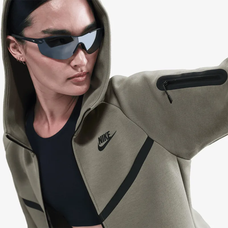 Nike Dukserica W NSW TCH FLC WR FZ HDY 2 