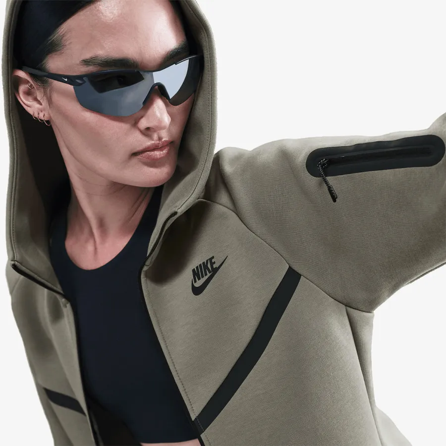 Nike Dukserica W NSW TCH FLC WR FZ HDY 2 