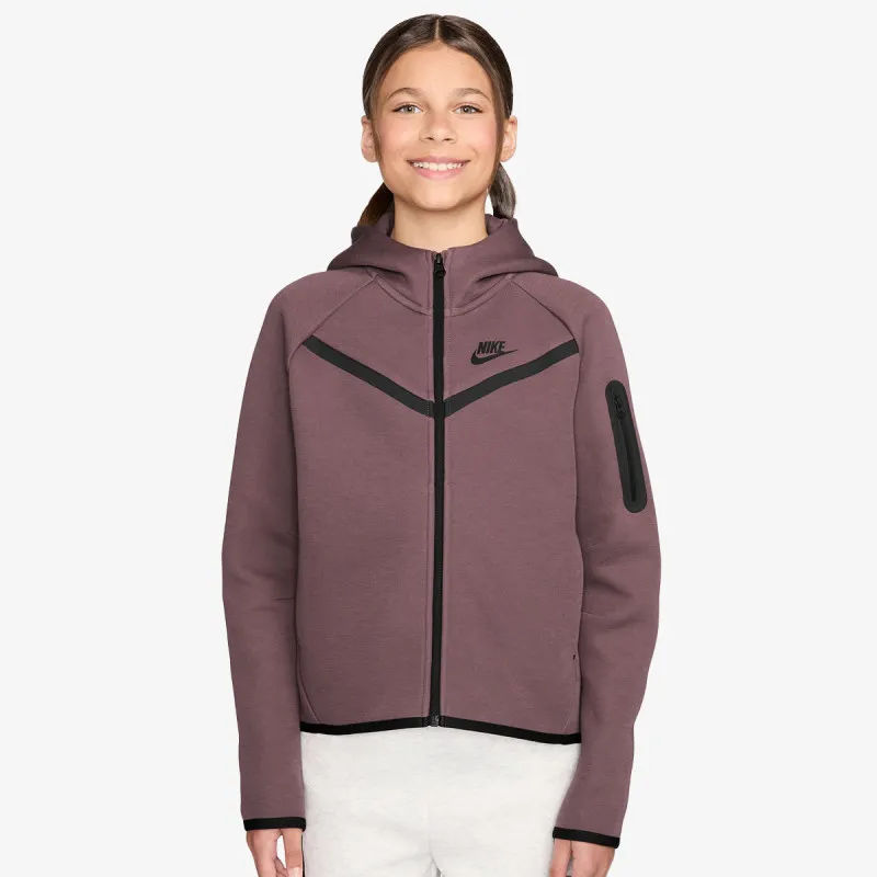 Nike Dukserica G NSW TCH FLC HD FZ LS - PD 