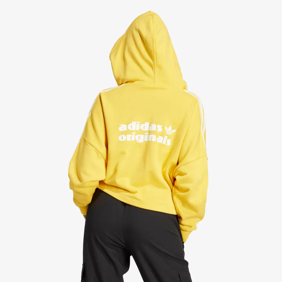 adidas Dukserica CROPPED HOODIE 