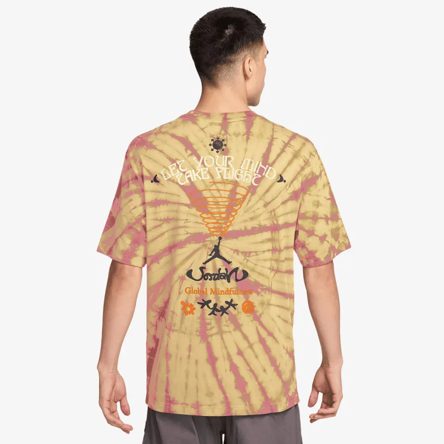 Nike Majica M J BRK TIE DYE FEST SS CRW 