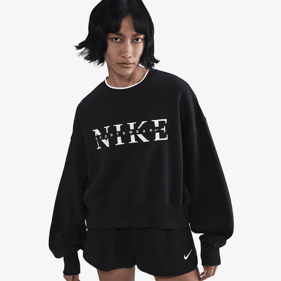 Nike Dukserica W NSW PHNX FLC CREW GLS 
