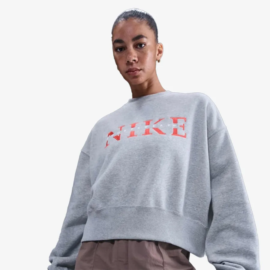 Nike Majica dugih rukava W NSW PHNX FLC CREW GLS 