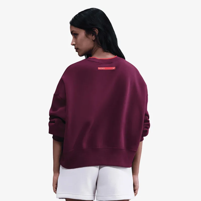 Nike Majica W NSW PHNX FLC CREW GLS 