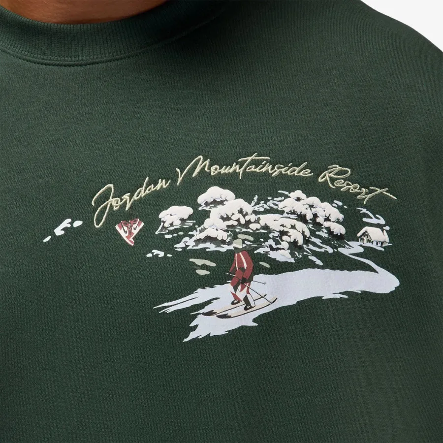 Nike Dukserica M J BRK SNOWSCAPE CREW LB 