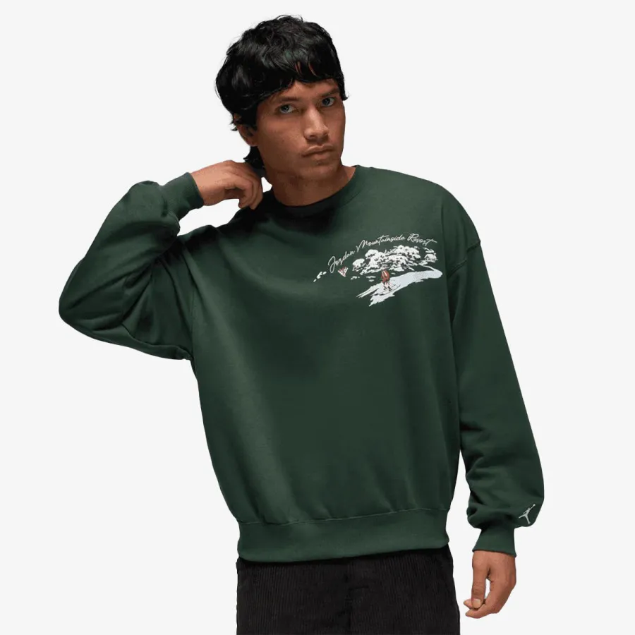 Nike Dukserica M J BRK SNOWSCAPE CREW LB 