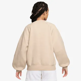 Nike Majica dugih rukava W J BRK FLC CREW BB 