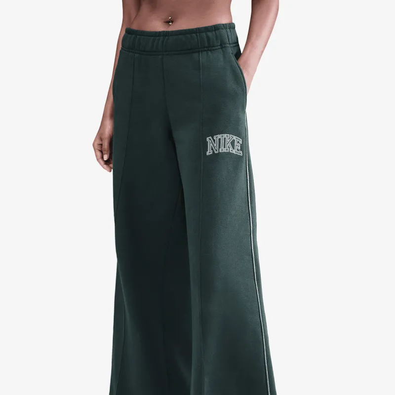 Nike Donji dio trenerke W NSW PHNX FLC LOGO WIDE LEG 