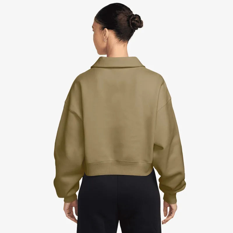Nike Dukserica W NK STDO FLC MW OS CRP POLO 