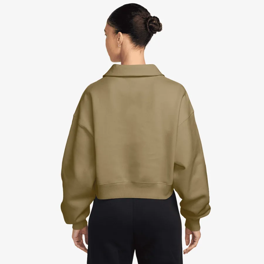 Nike Dukserica W NK STDO FLC MW OS CRP POLO 