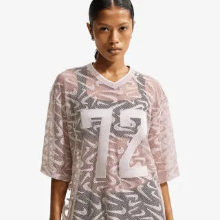 Nike Majica W NK CHILL WVN LACE JERSEY 