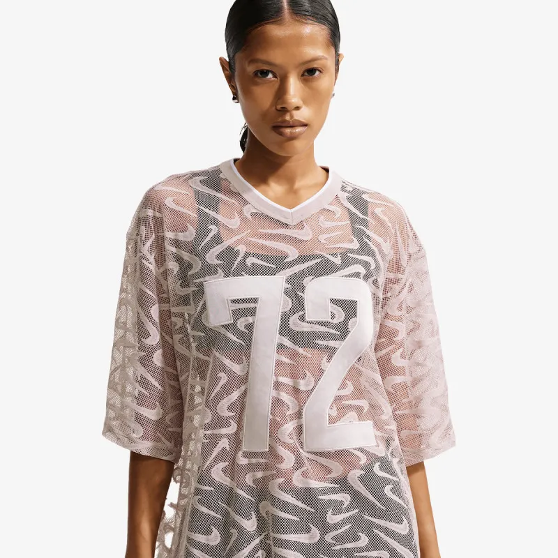 Nike Majica W NK CHILL WVN LACE JERSEY 