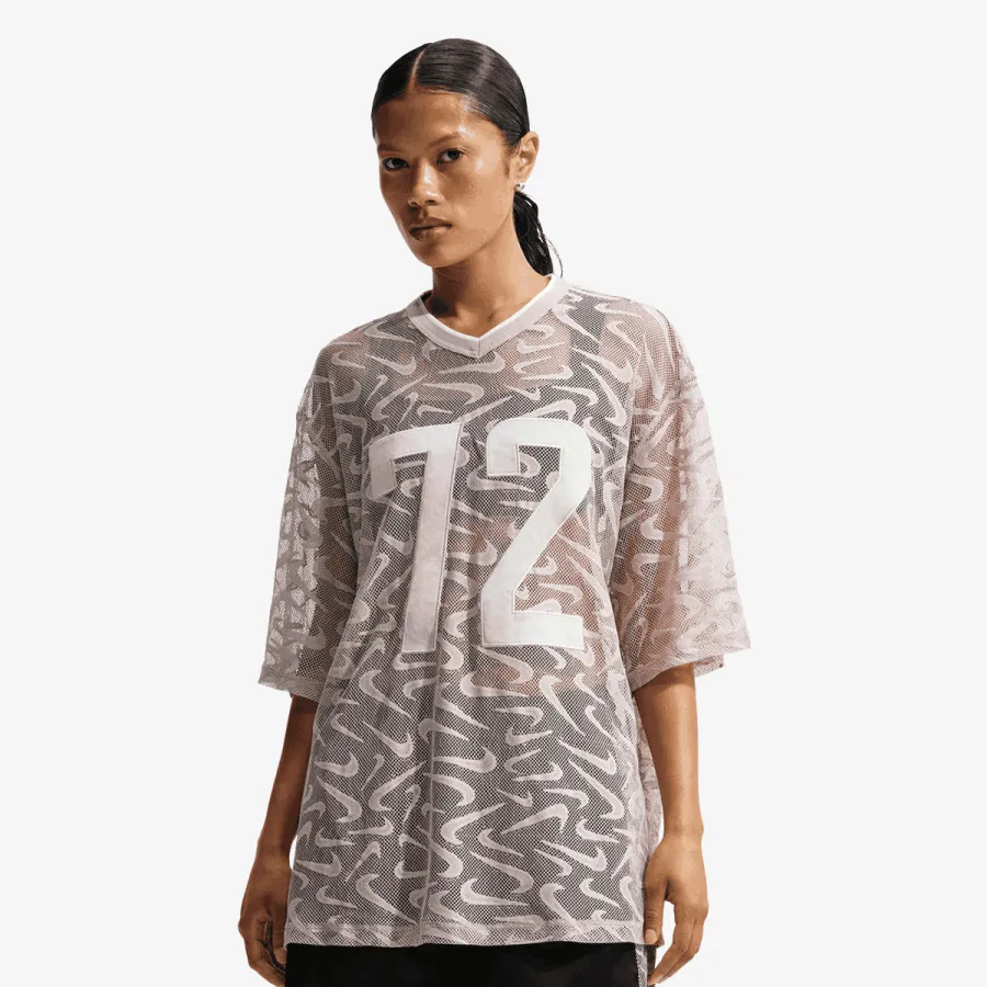 Nike Majica W NK CHILL WVN LACE JERSEY 
