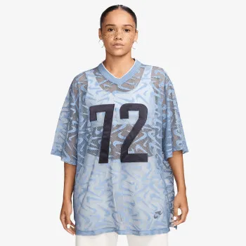 Nike Majica W NK CHILL WVN LACE JERSEY 