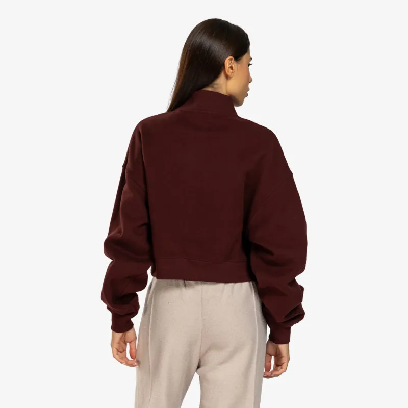 Nike Dukserica W NK STDO FLC MW OS CROP QZ 