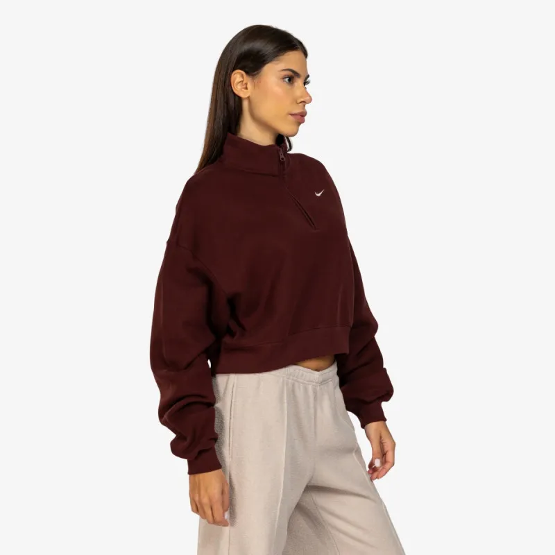 Nike Dukserica W NK STDO FLC MW OS CROP QZ 