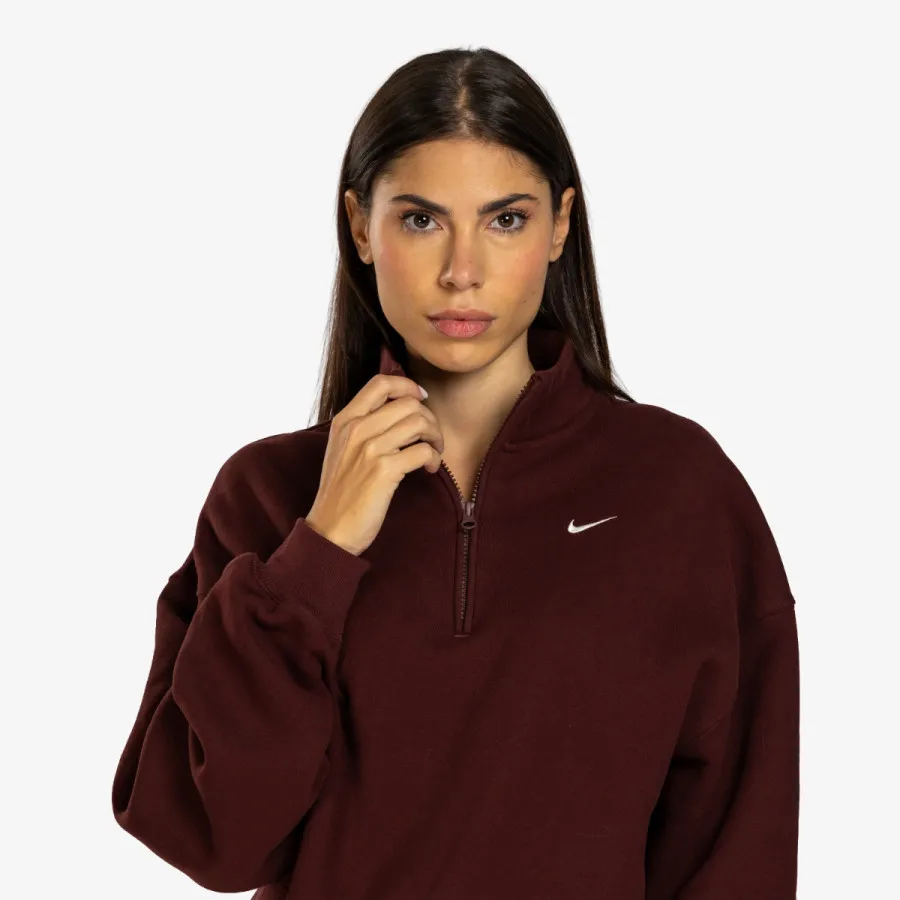 Nike Dukserica W NK STDO FLC MW OS CROP QZ 