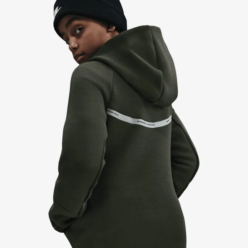 Nike Dukserica B NSW TCH FLC FZ REFLECT 