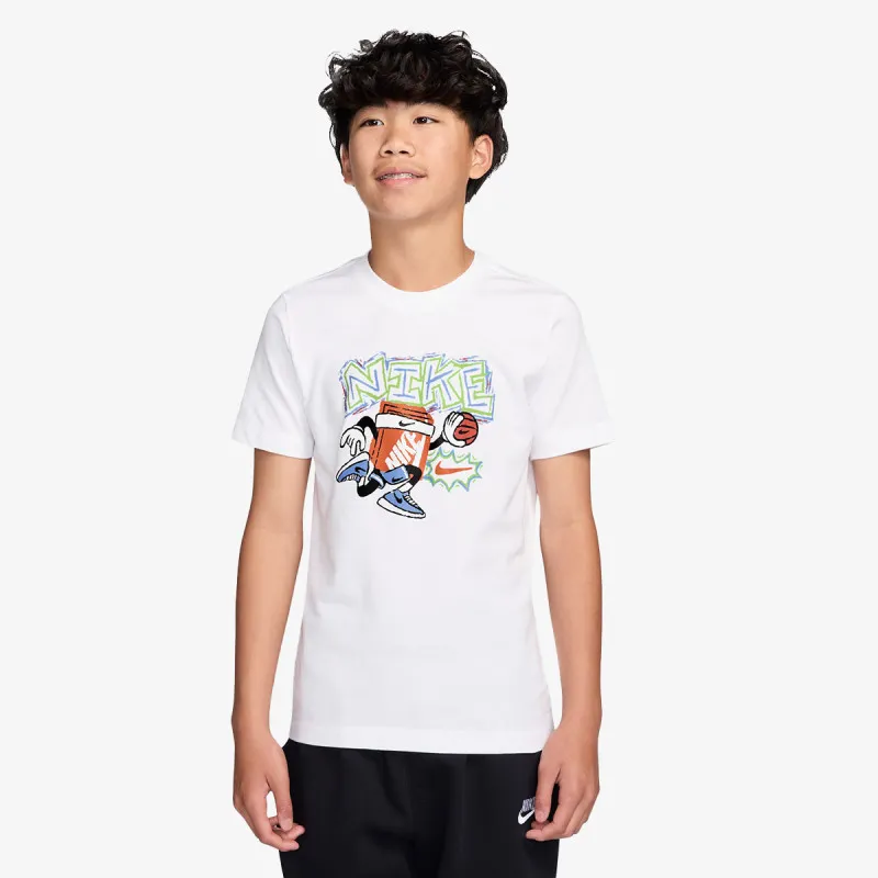 Nike Majica K NSW  TEE BOXY HOOPS 