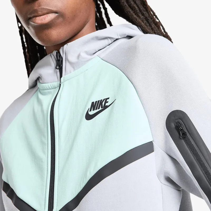 Nike Dukserica B NSW TCH FLC MIX FZ 