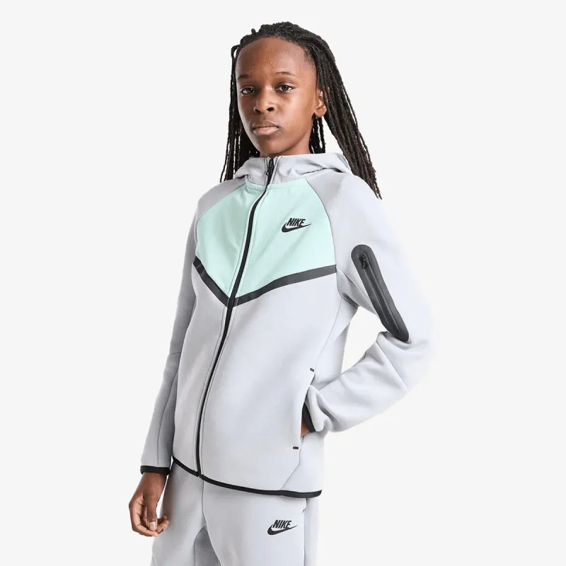 Nike Dukserica B NSW TCH FLC MIX FZ 